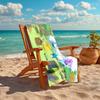 1Pc Adventure Pixel World Beach Towel Quick Dry Multiuse For Beach Pool Gym Yoga Home Travel Christmas Halloween Xmas Gift S1151