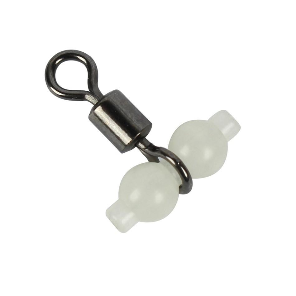 

1Pc Luminous Fishing Swivels - Multi-Directional 3-Way T-Shaped Connectors- Glowing in the Dark for Night Fishing, Durable Outdoor Fishing Tackle 4#