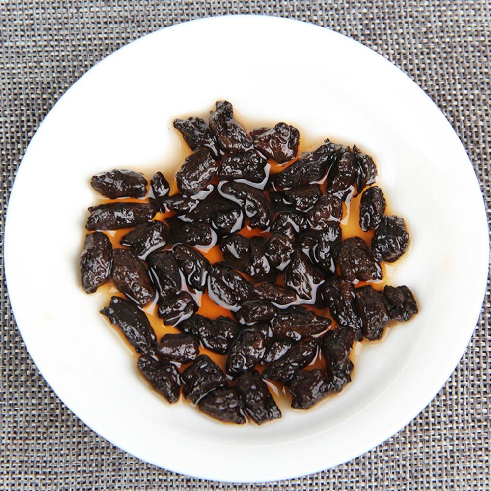 Tè Pu-erh Maturo Sapore Riso Glutinoso Yunnan Cestino di Bambù Puerh Compresso 500g