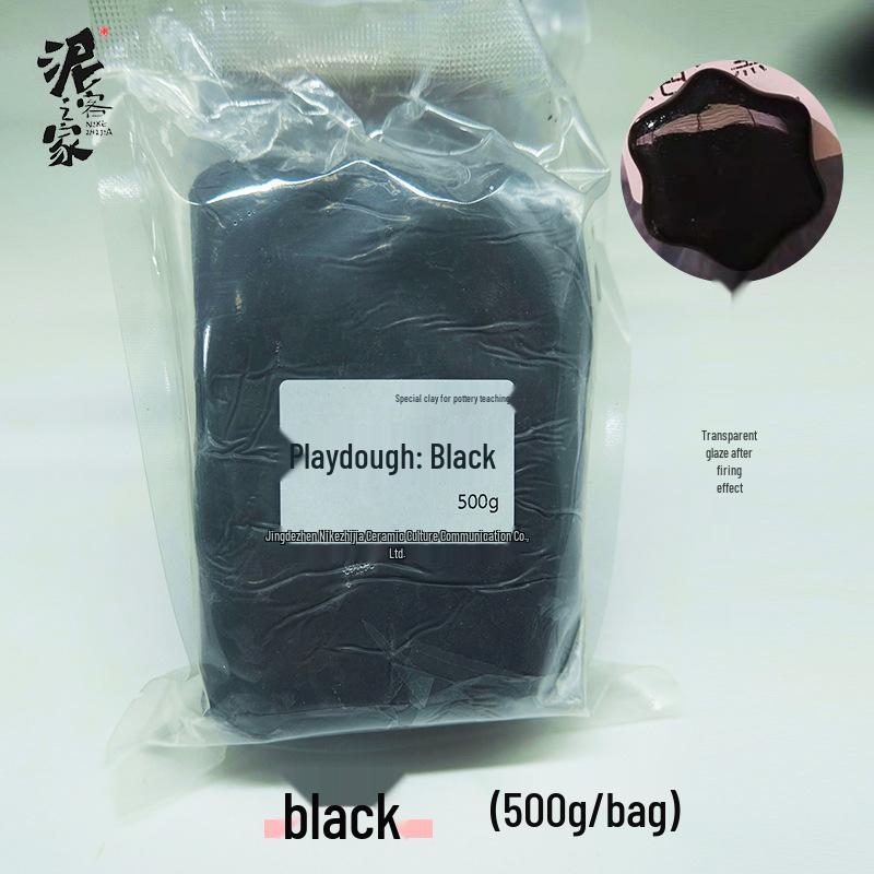 Bunte Kinder-Töpferton: Weiches, handgefertigtes Kaolin-Porzellan in einem Pfundbeutel. Perfekt für Studenten-Skulpturen.