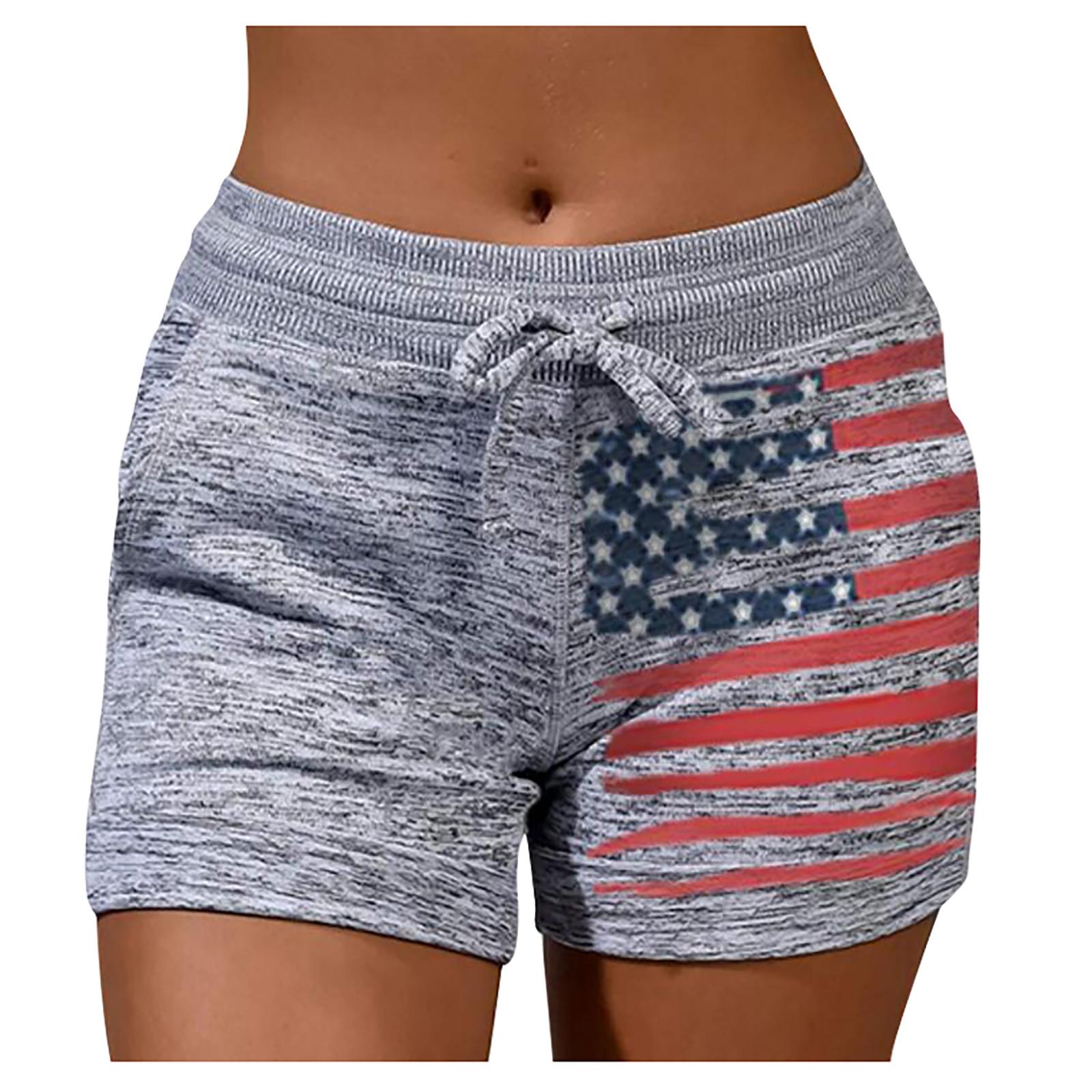 

Женские мягкие и удобные шорты для спортивной одежды с карманами и шнурком XL серый