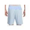 Nike Unlimited SS25 Logo Lace Color Block Versatile Sports Shorts Men Shorts Blue IF0376440
