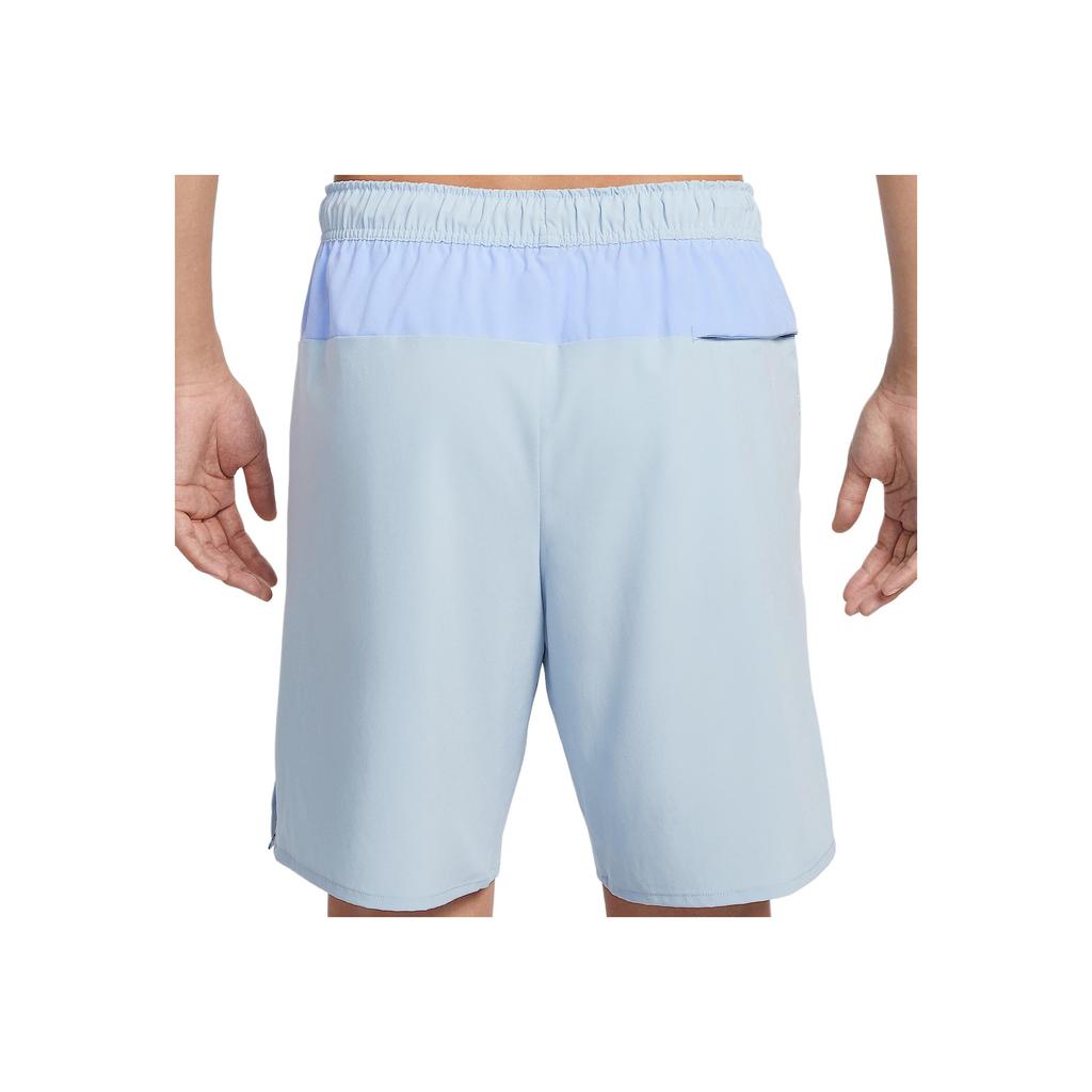 Nike Unlimited SS25 Logo Lace Color Block Versatile Sports Shorts Men Shorts Blue IF0376440