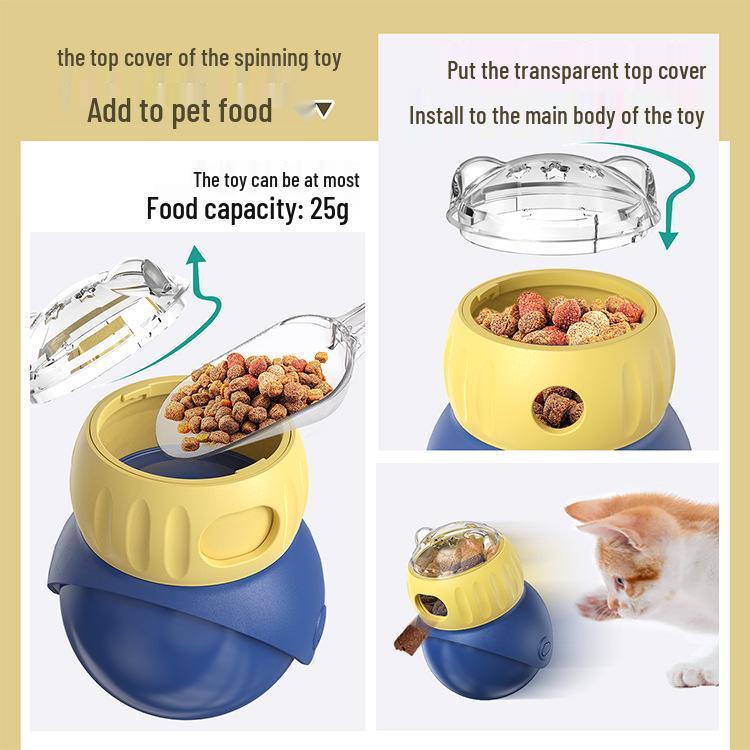 Owl Dog Puzzle Food Dispenser Toy for Pets