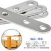 Metal Fitting, Furniture Fixing Plate, Joint Hardware, I-Shaped Fittings, 3.8 X 0.6 Inches (96
