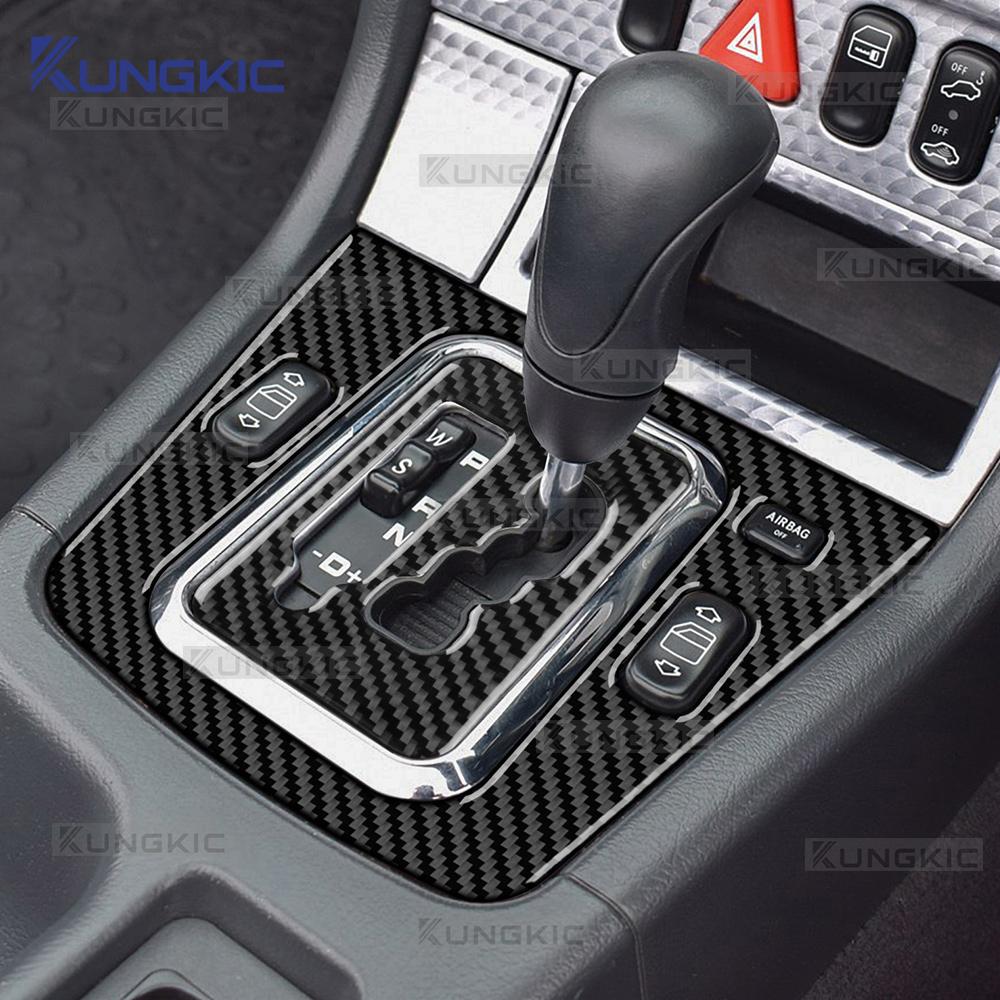 Koolstofvezel Versnellingspookkraag voor Mercedes Benz SLK R170 1996-2003