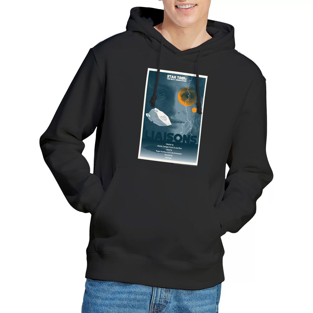 STAR TREK Mens The Next Generation Season 7 Episode 2 Hoodie