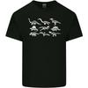 Dinosaur Types T-Rex Stegosaurus Velociraptor Men's Light Cotton T-Shirt