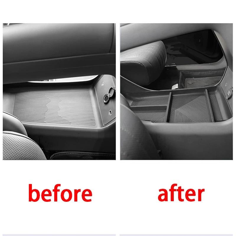 Car Central Control Armrest Under Storage Box for Geely EX5 Galaxy E5 Interior Accessories 2024 2025 2026