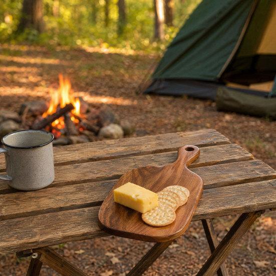 Vegetables Fruits Cutting Board, Wooden Serving Tray, Portable Camping Chopping Board, Nordic Style Cheese Board for Kitchen Home Restaurant Use