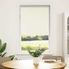 VidaXL Roller Blind Blackout Off-white 80x175cm Fabric Width, Day and Night Blind, Kitchen Blind, Blind 4011670