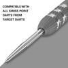 Target Darts Swiss Point GRD Silver 26mm Dart Point