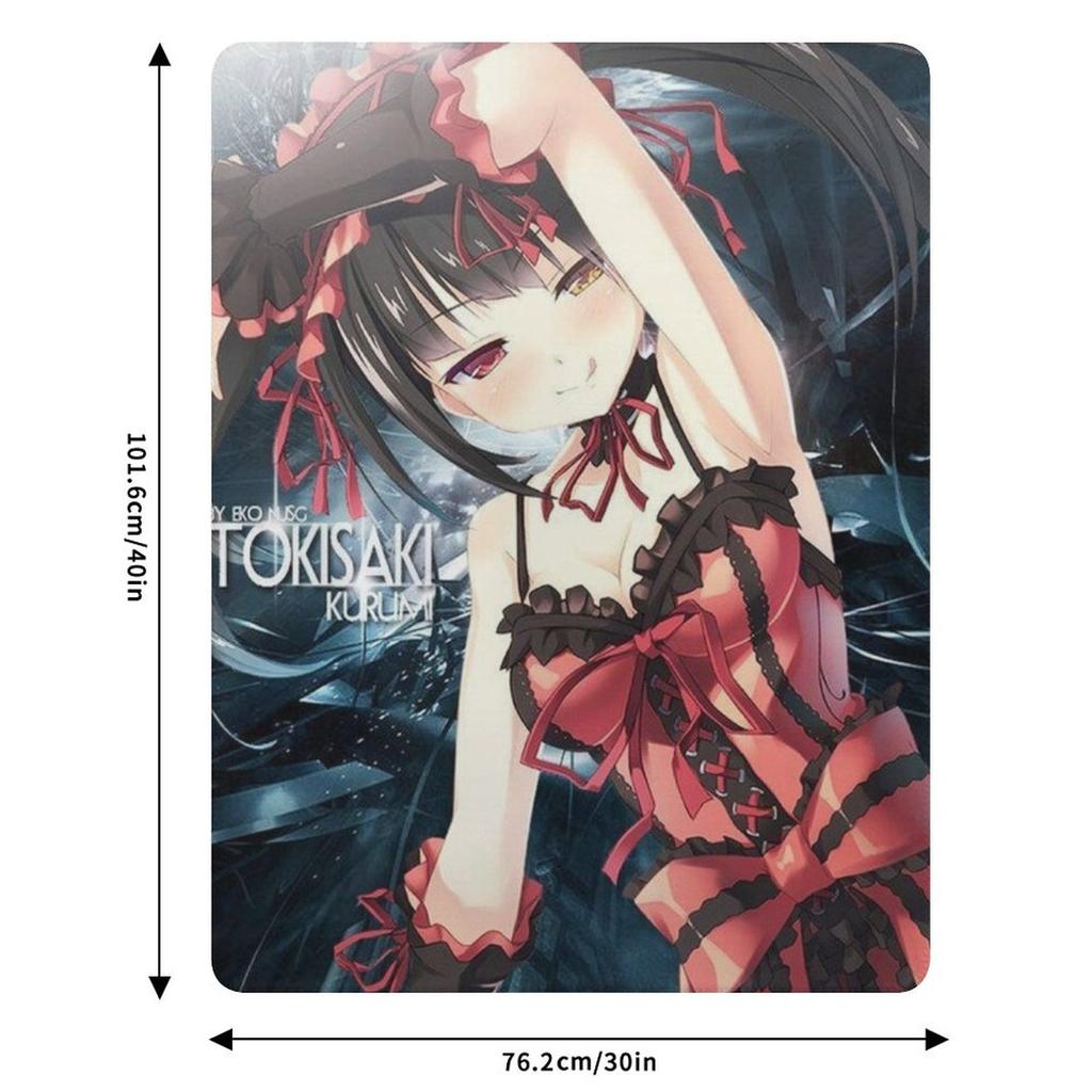 Kurumi tokisaki - date a live Throw Blanket Warm Comfortable Blanket Gift for Parents Friends