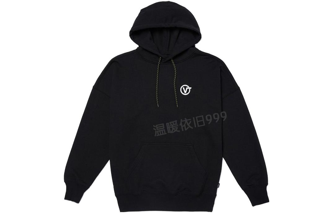 Vans Sweatshirts Unisex Black Hooded Moderate Regular VN0A4BP7BLK S