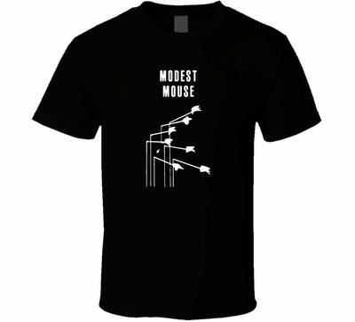 Modest Mouse Band Logo Cover Album Tee Shirt