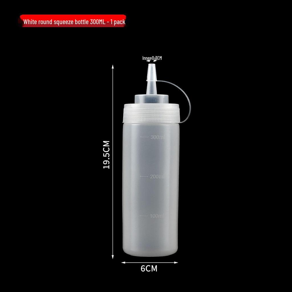 Commercial Tomato Salad Dressing Plastic Squeeze Bottle - Food Grade, Wide Mouth, Ideal for Jam and Milk Tea