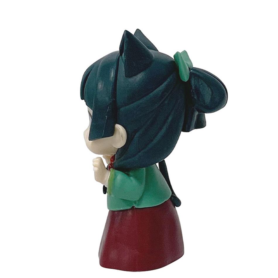 Q Version The Apothecary Diaries Maomao10Cm Mini Figure Anime Periphery Kawaii Sitting Toys Desktop Car Ornaments Model Gifts