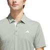 Adidas DRIVE HEATHER POLO SHIRT Polo Shirt Men's Dusty Green JJ1698