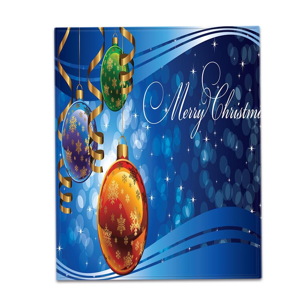 3D-Flanell-Überwurfdecke mit weihnachtlichem Thema, weich, leicht, warm, für Wohnzimmer, Schlafzimmer, Bett, Sofa, Couch, Kinder und Erwachsene, Geschenke