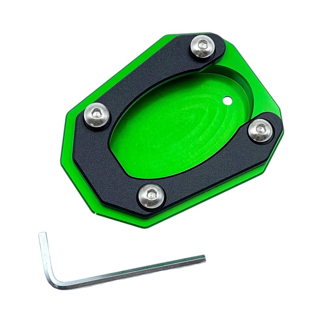 Motokano Side Stand Plate for ELIMINATOR 400 SE400 Eliminator 400 (2023-2024) (Green)