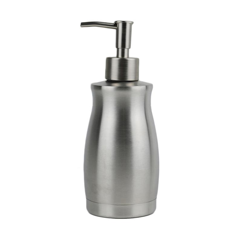 Brushed Stainless Steel Countertop Soap Dispenser Rust And Leak Resistant Hand Soap Pump For Kitchen Countertops And Bathroom