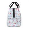 Cinnamoroll Lunch Bag, Insulated, Zippered, Compact, Portable, Insulated Lunch Bag, Soft Cooler Bag, Tote/Eco Bag, Unisex, for Commuting, School, and