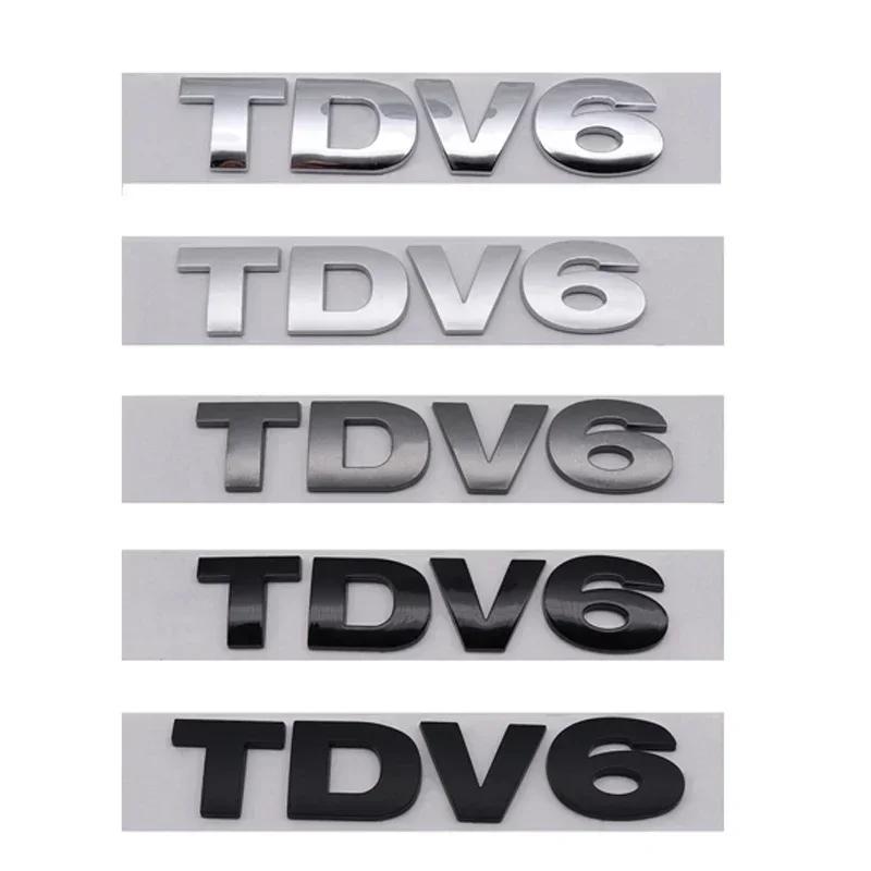3D ABS Chrom Schwarz Buchstaben SDV6 SDV8 TDV6 TDV8 Logo Auto Heckklappe Emblem Abzeichen Aufkleber für Range Rover Sport Zubehör