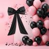 1pcs Large Polyester Wedding Bow Decor for Bedroom Living Room Background Wall Wedding Party Supplies Home Decoration