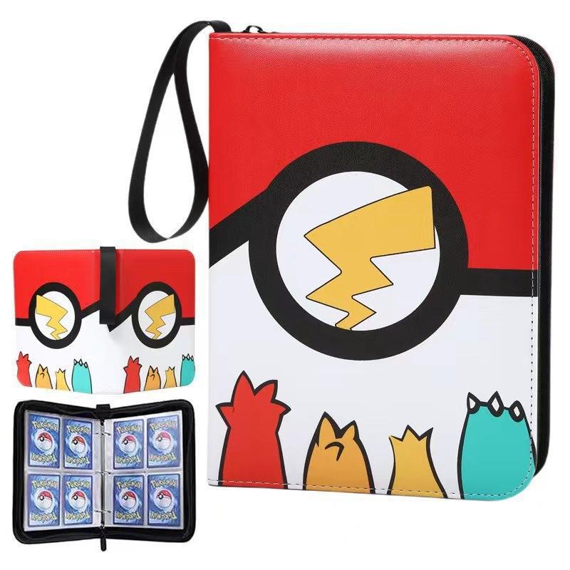 Pockets New Anime Peripheral Game Collection Card 400 Book Multiple Styles Storage Card Holder Exquisite Cute Kawaii Toy Gift