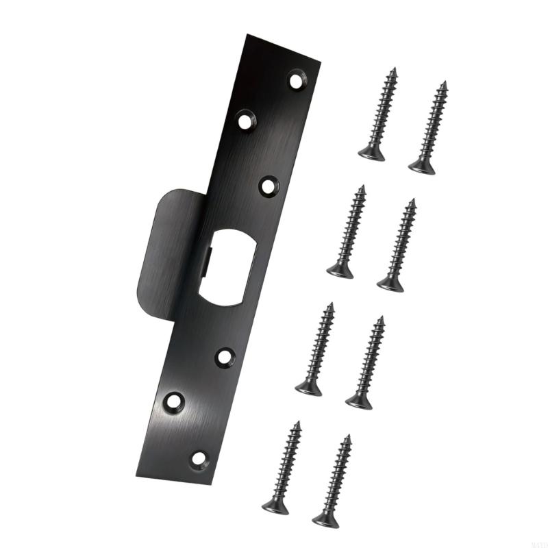 Door Strikes Plate Security Device Combo Latches Deadbolts Strong Durability Easyly Install Door Strikes Plate M4YD