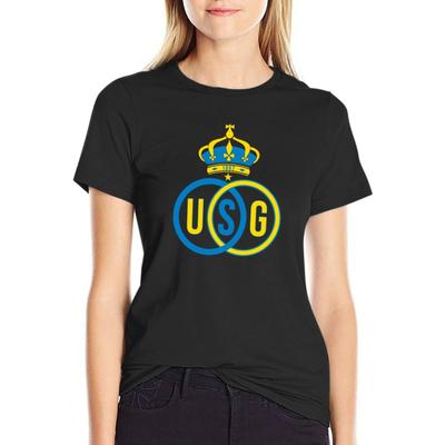 Royale Union Saint Gilloise Tshirt Blanks Lady Clothes White T Shirts For Unisex