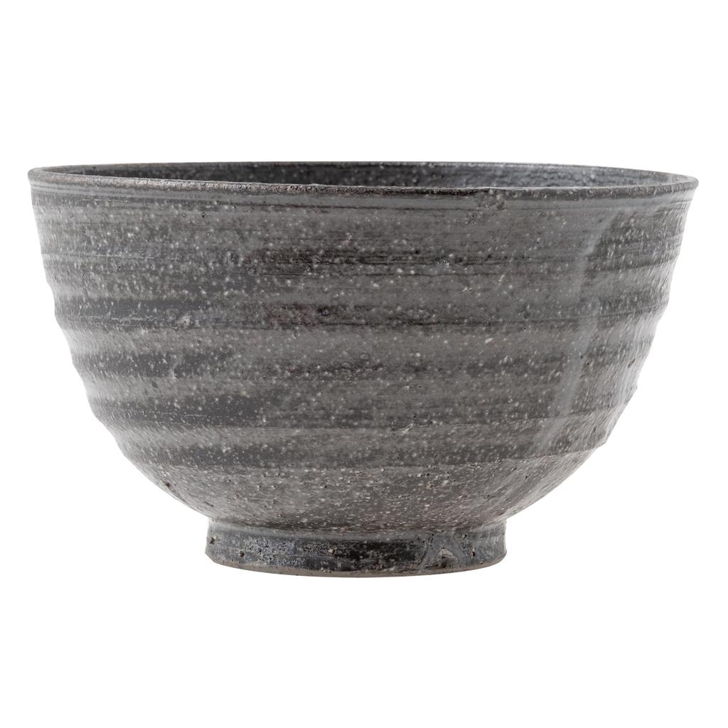 Marui Seito Shigaraki Ware Hechimon Bowl, 950ml Capacity, Black Steel, MR-3-4601