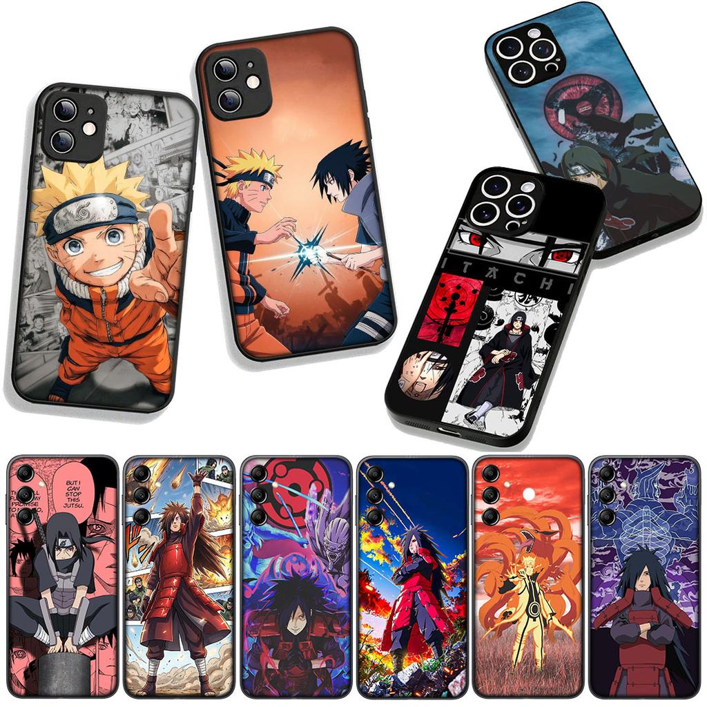 for Motorola Moto G54 G05 G24 G55 G75 G85 G15 G57 G86 Power Edge 50 30 Fusion neo Pro Case Madaras Narutos Itachi Uchiha Sasuke