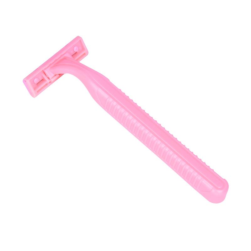 Disposable Double-Blade Ladies Shaver, 5-Pack for Body & Underarm Hair Removal, Travel-Friendly