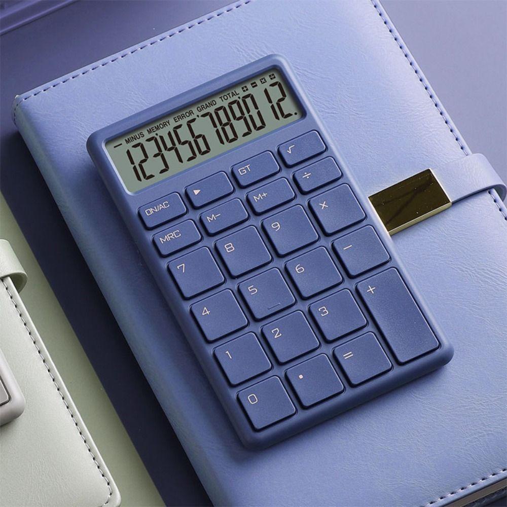 Simple Design Students Calculator Portable Large-screen Calculator  Financial and Accounting