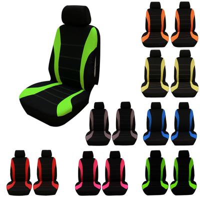 4ks/sada Autosedačka Cover Protector Seat Pohodlné Prachotěsné opěrky hlavy Potahy předních sedadel