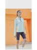 Men's and Women's Quick-Dry Cationic Running Jackets: Loose Fit, Stand-Up Collar, Long-Sleeve T-Shirts.