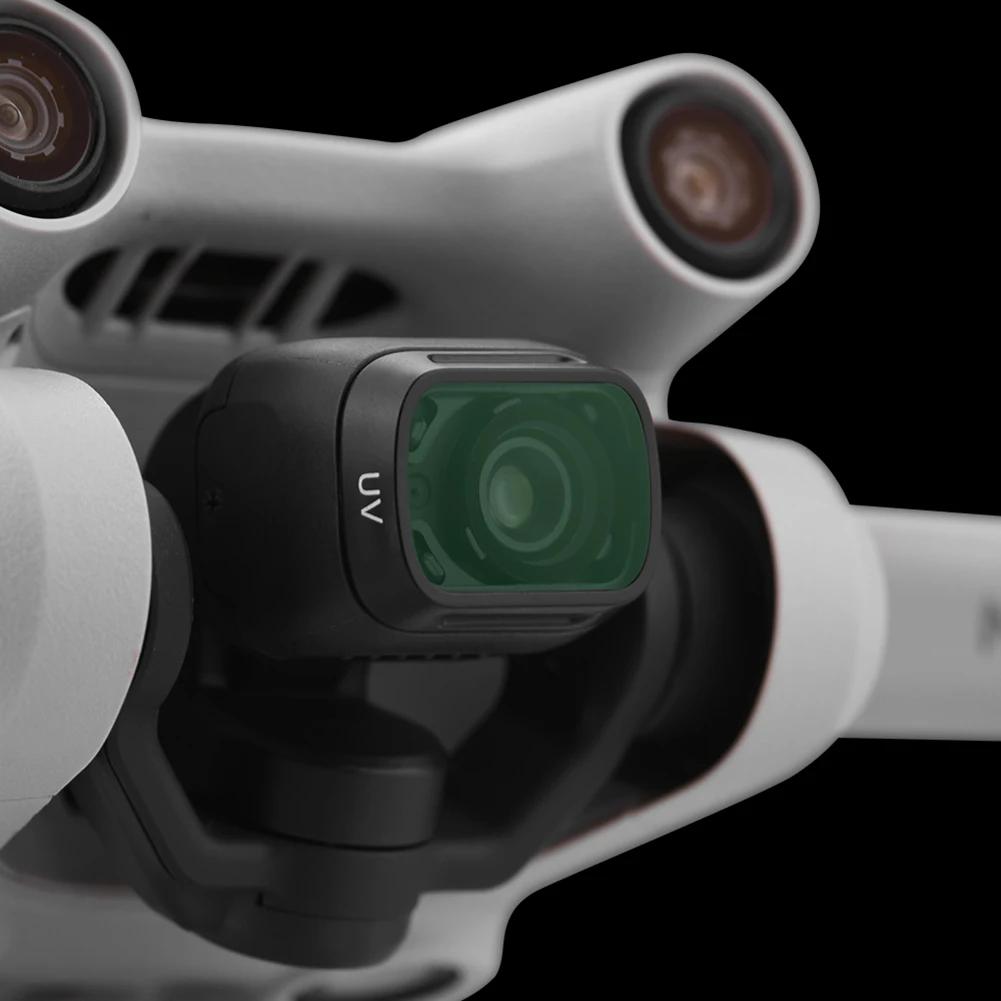 Aluminum Alloy Optical Glass Lens Filter Glass Protection Filter Lens UV CPL Replacement Drone Accessories for DJI Mini 3 Pro