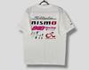 Vintage Yashio Factory Silvia Nismo T-Shirt Collectible Motorsport Streetwear Casual Tee JDM Racing White Medium
