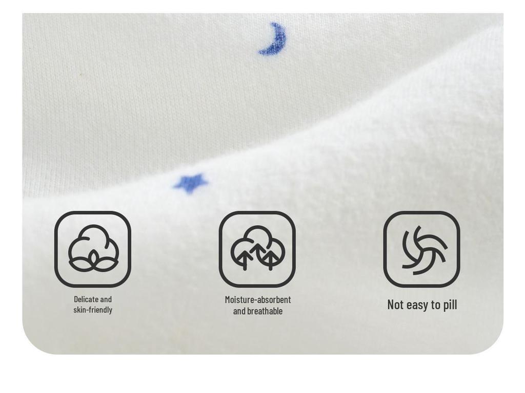 Jingqi Baby Quilted Snap-Front Romper - Autumn/Winter, Thin & Warm for Newborns