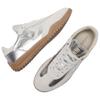 Converse Run Star Trainer Metallic Canvas Unisex Sneakers Silver Dull-Silver Vintage-White A15189C