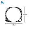 For Mercedes Benz C Class W203 2005 2006 2007 Real Soft Carbon Fiber Car Water Cup Frame Trim Sticker Interior Accessories