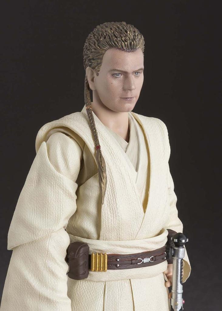 TAMASHII NATIONS Star Wars Kenobi 155mm malowana ruchoma figurka SHFiguarts Obi-Wan (Odcinek I) Około. ABS i PCV