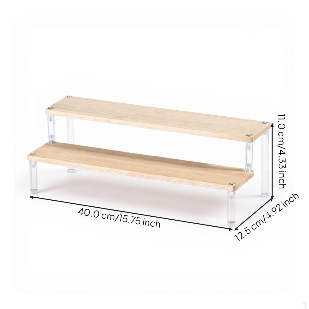 Wooden Tiered Dessert Display Stand, 3tier Pastry Holder, Party Table Decor, Ladder Riser,