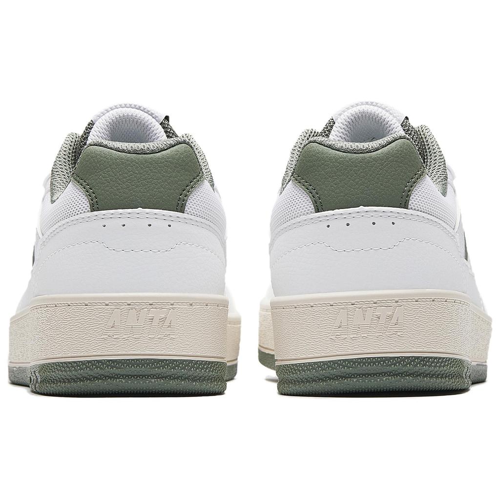 Anta Original 2 Wear Resistant And Lightweight Low Top Skateboard Shoes Women's White Green 922548068-1