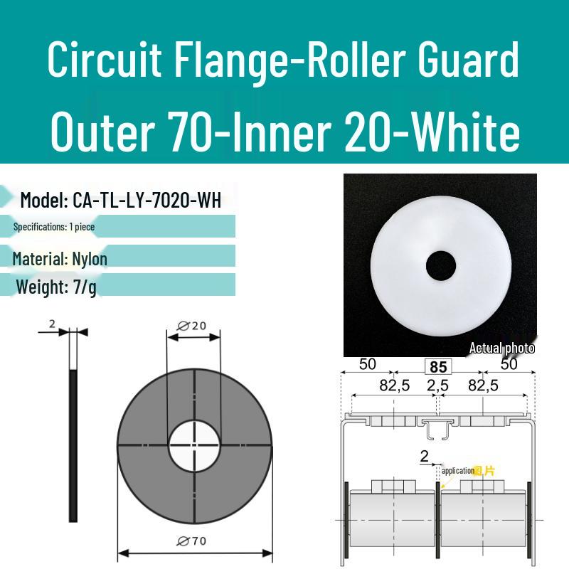 

Double Row Nylon Support Wheel for Conveyor Systems