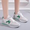 Round Head Deep Mouth Sneakers Light Versatile Breathable Cross Lace Casual Sports White Shoes Shoes Tennis Sneaker