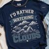 Cloud Watching Tee, 'I'd Rather Be Vintage Graphic Shirt