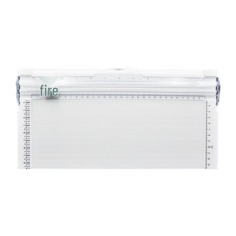 A4 Foldable Manual Paper Cutter & Creaser Tool белый