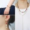 Faceted Natural Stone Spacer Beads, 8/10mm 15” Strand Loose Beads for DIY Jewelry
